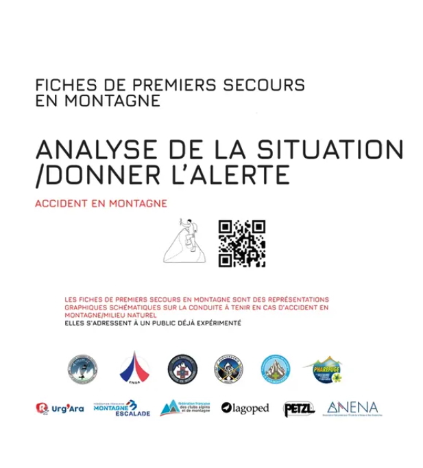 You are currently viewing Premiers secours en montagne : des fiches pratiques pour rappeler les bases essentielles