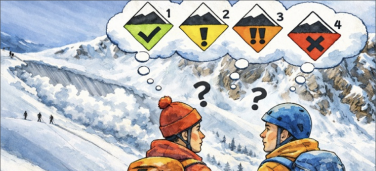 Lire la suite à propos de l’article Evolution de l&rsquo;échelle européenne du danger d’avalanche : votre avis compte !