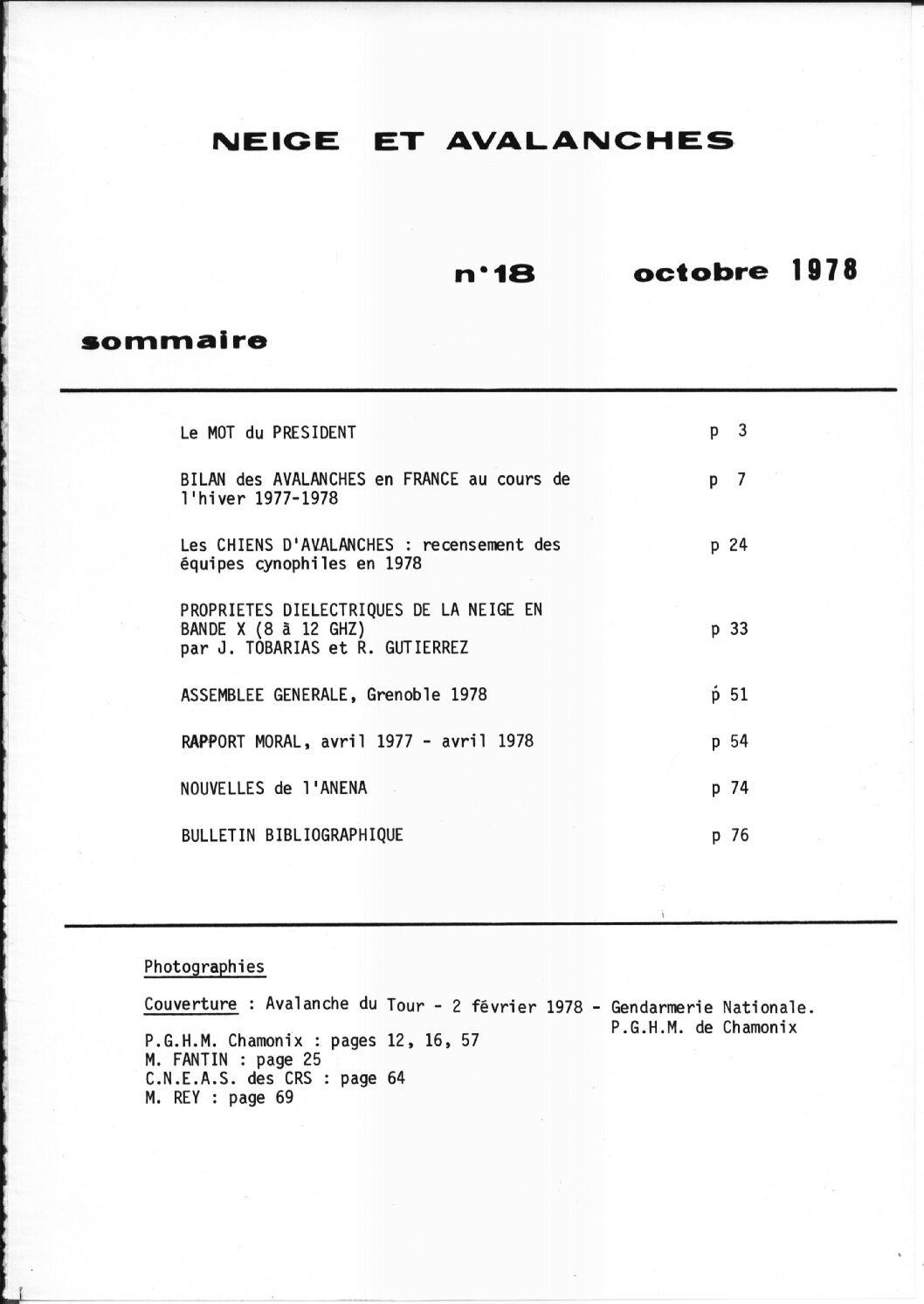 Revue numérique Neige & Avalanche n°018