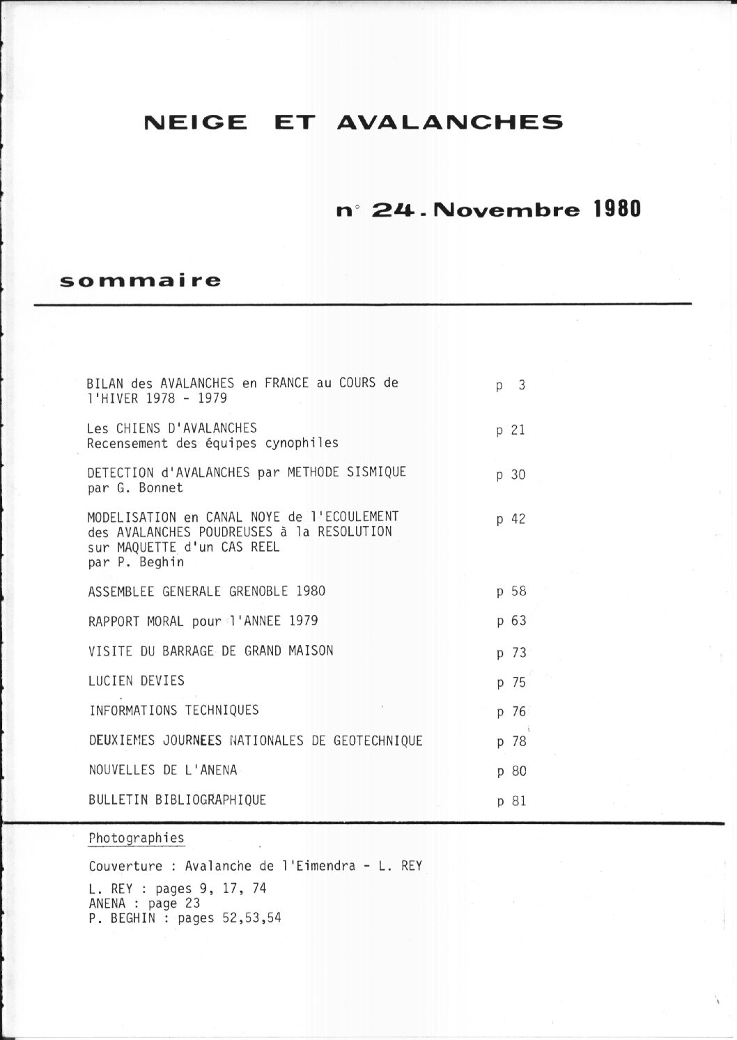 Revue numérique Neige & Avalanche n°024