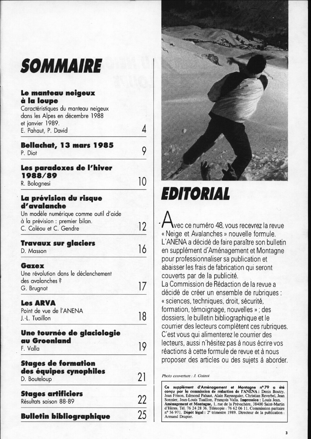 Revue numérique Neige & Avalanche n°048