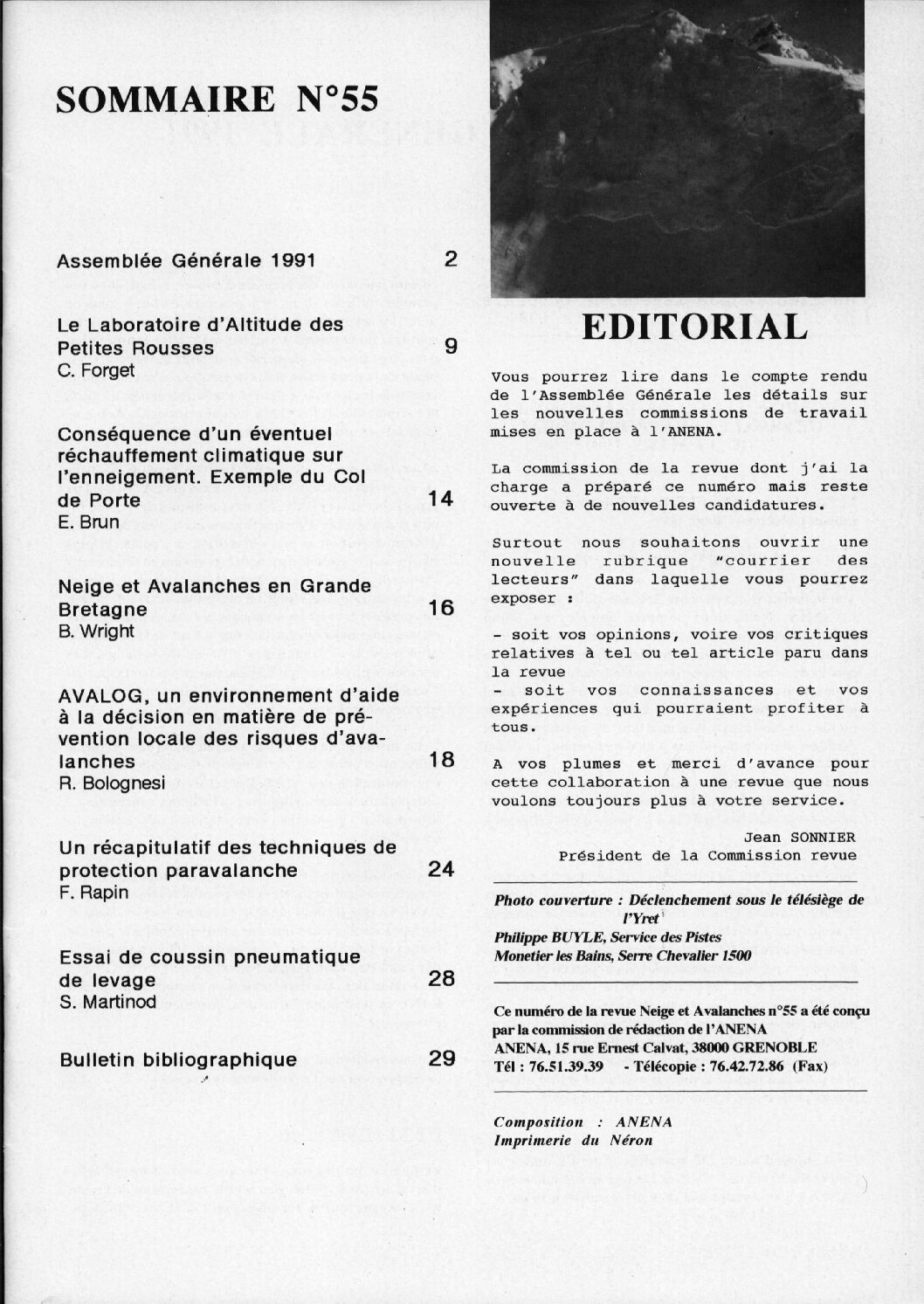 Revue numérique Neige & Avalanche n°055