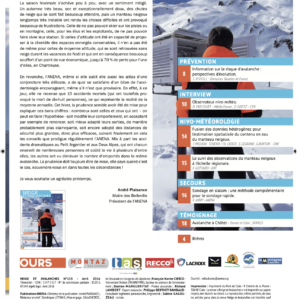 Revue numérique Neige & Avalanche n°153