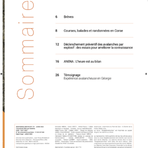 Revue numérique Neige & Avalanche n°174