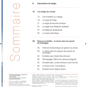 Revue numérique Neige & Avalanche n°184